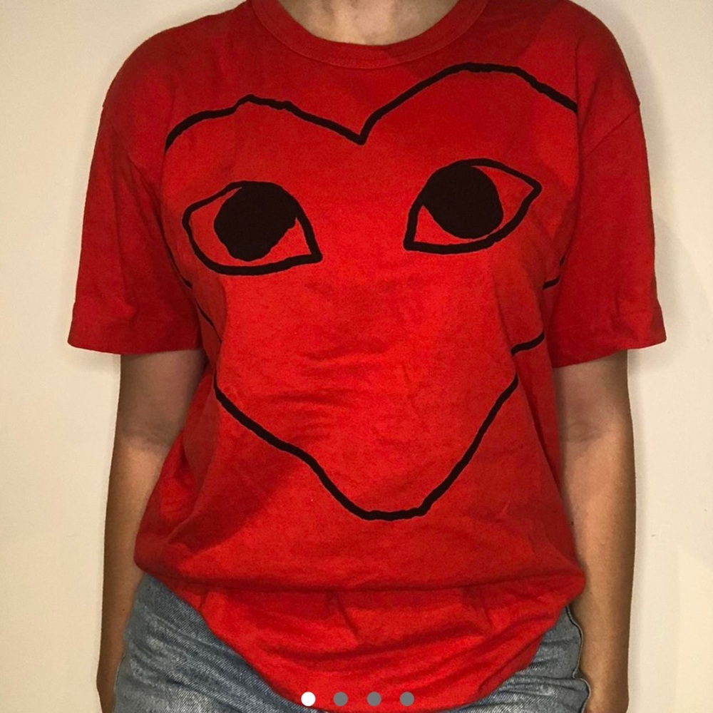 Red comme des garçons tshirt